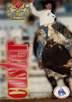 1996 High Gear Rodeo Crown Jewels #48 Cody Custer Front